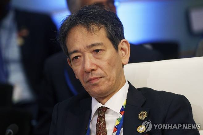 일본 미무라 아쓰시 재무관 [EPA 연합뉴스 자료사진. 재판매 및 DB 금지]