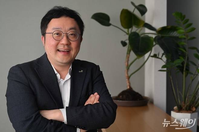 신희진 교보증권 신사업부문(디지털자산) 이사 인터뷰 사진=강민석 기자