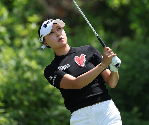 2026년 한국여자프로골프(KLPGA) 투어 제16회 롯데 오픈에 출전한 문정민 프로. 사진제공=KLPGA (사진을 무단으로 사용하지 마십시오.)