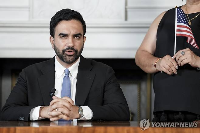 조란 맘다니 뉴욕시장 [UPI=연합뉴스]