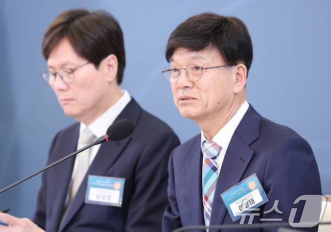 이병태 규제합리화위원회 부위원장이 지난 4월 15일 청와대에서 열린 규제합리화위원회 제1차 전체회의에서 발언을 하고 있다. 2026.4.15 ⓒ 뉴스1 이재명 기자