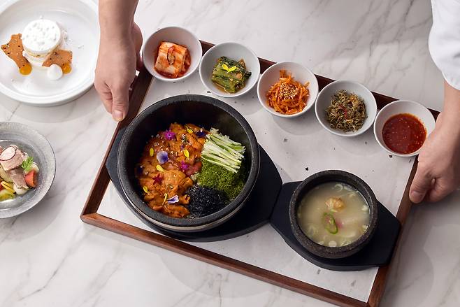 Jogakbo Kitchen's Bokdalim summer lunch course (Andaz Seoul Gangnam)