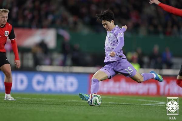 이강인(남자 축구대표팀). 대한축구협회 제공