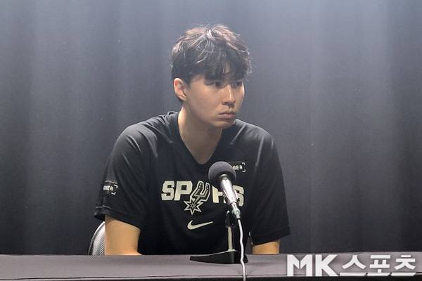 이현중이 인터뷰를 가졌다. 사진(美 샌프란시스코)= 김재호 특파원