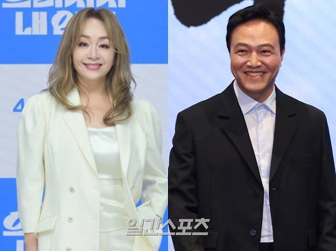 배우 박해미(왼쪽)와 정웅인 / 사진=일간스포츠 DB
