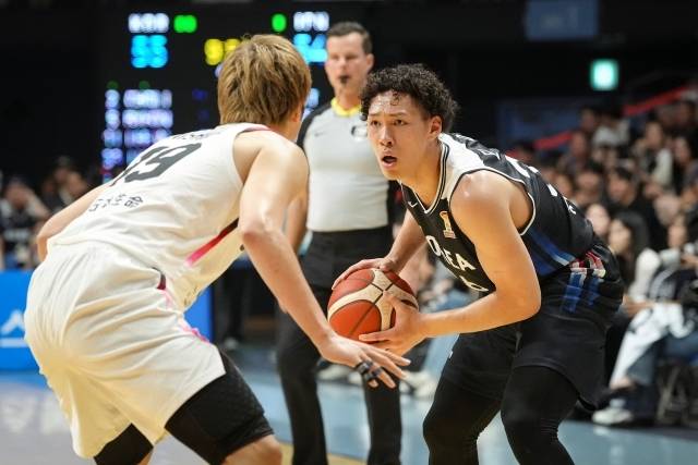 다니엘은 이날 17분 2초 동안 9점 1리바운드 5스틸, 일본전 승리의 영웅이 됐다. 사진=대한민국농구협회 제공