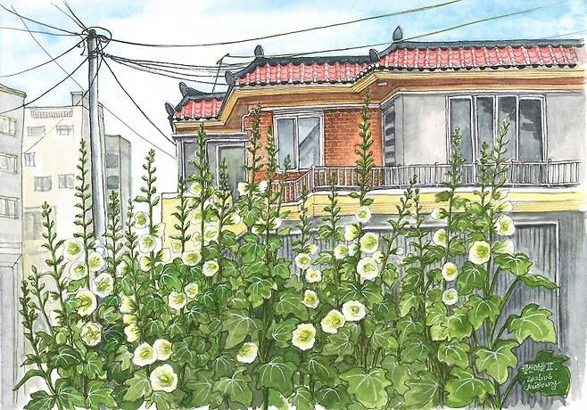 조미영作 ‘월산마을 2’