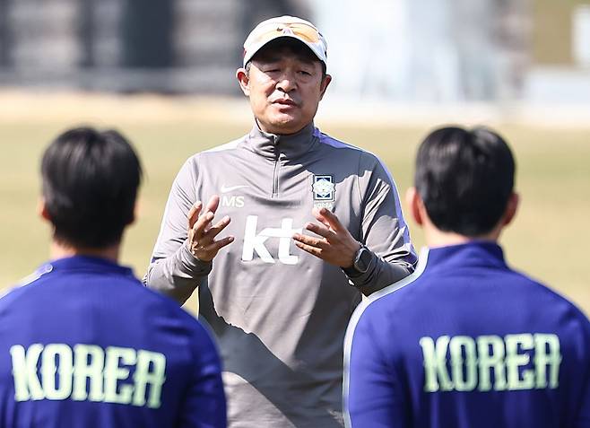 아시안게임에서 23세 이하 남자대표팀을 이끌 이민성 감독. 뉴스1