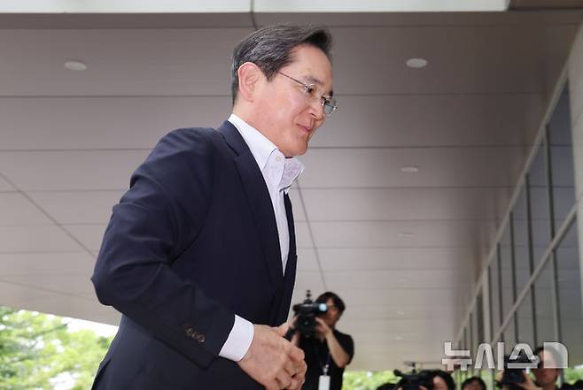 [서울=뉴시스] 박주성 기자 = 이재용 삼성전자 회장의 모습. 2026.07.07 park7691@newsis.com