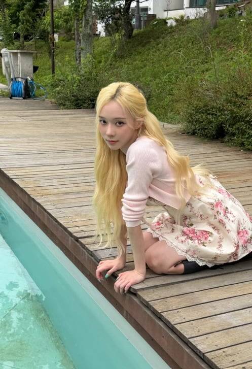 윈터가 근황을 알렸다./SNS