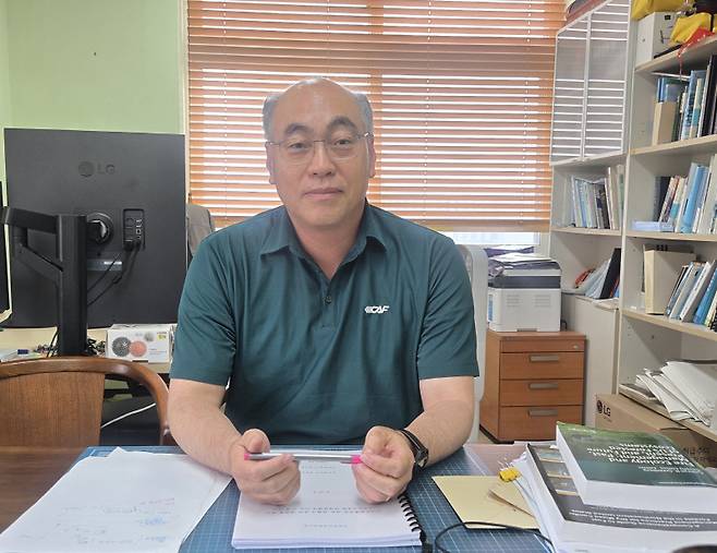 ▲ 채희문 강원대 산림환경보호학과 교수