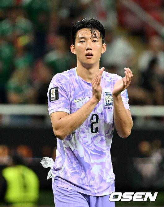[OSEN=이대선 기자] 대한민국 이한범 2026.06.19 /sunday@osen.co.kr