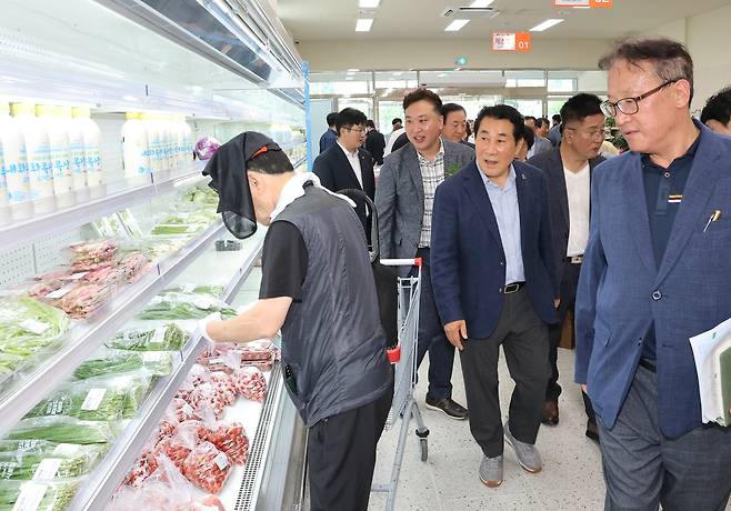 양산 로컬푸드 직매장 내부 [양산시 제공. 재판매 및 DB 금지]