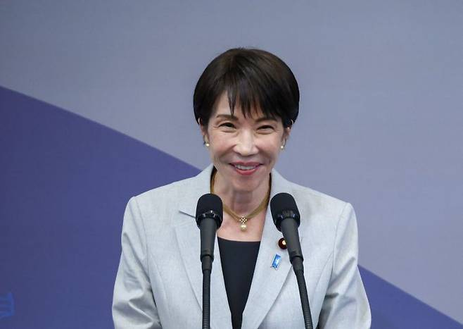다카이치 사나에 일본 총리. 연합뉴스