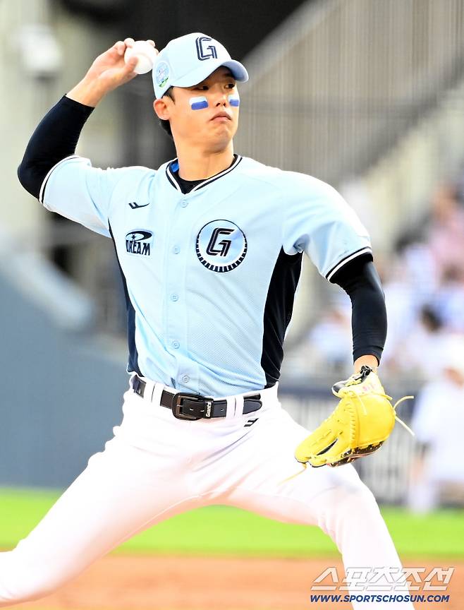 11일 잠실야구장에서 열린 2026 KBO 올스타전. 현도훈이 역투하고 있다. 잠실=허상욱 기자wook@sportschosun.com/2026.07.11/