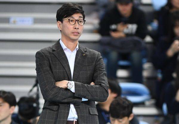 김세진 SOOP 수퍼스 감독은 신생팀다운 패기로 V리그에서 강한 인상을 심어주겠다고 말했다. KOVO 제공