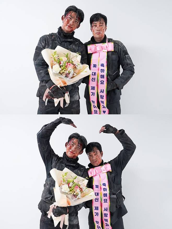 ▲ 옥택연(왼쪽)과 소지섭. 출처| '51k_official' 인스타그램