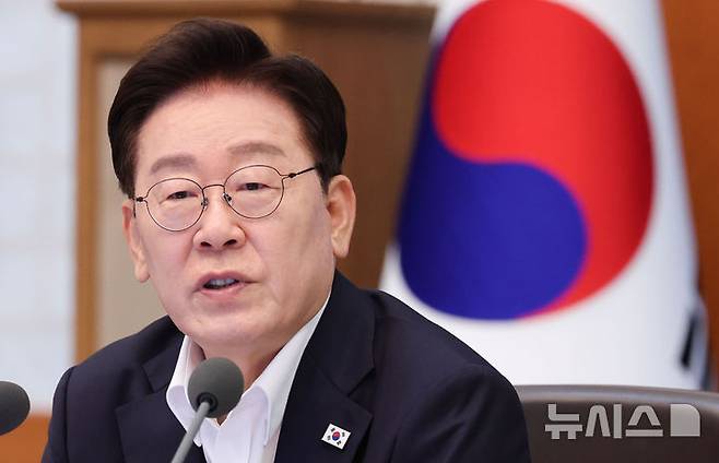[서울=뉴시스] 조성봉 기자 = 이재명 대통령이 14일 청와대에서 열린 국무회의에서 발언하고 있다. 2026.07.14. suncho21@newsis.com