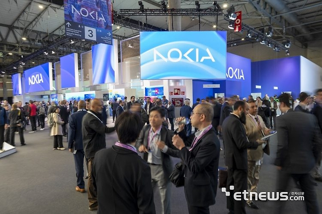 MWC26 노키아 부스 전경