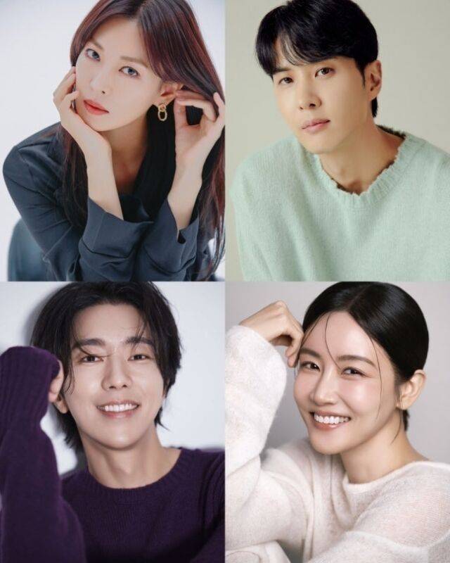 (왼쪽 위부터 시계 방향으로) 김소연 김지석 황우슬혜 윤현민