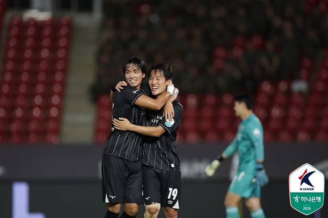[서울=뉴시스] 프로축구 K리그2 성남FC의 김민재. (사진=한국프로축구연맹 제공) 2026.07.18. photo@newsis.com *재판매 및 DB 금지