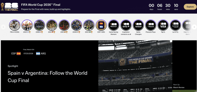 (사진=FIFA 홈페이지 캡처)