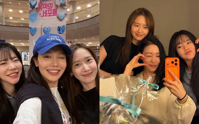 Girls Generation members Yoona, Sooyoung, and Sunny visited the theater where Tiffany Young is starring in the musical *Yumis Cells* to show their support. Yoona shared photos on social media of herself and the other members watching the performance, showcasing their heartwarming camaraderie.In the photos, YoonA, Sooyoung, and Sunny posed in front of the musicals poster and took commemorative photos with Tiffany Young in the green room, showcasing their camaraderie. The Girls Generation members visit delighted fans as a sign of their active support for Tiffany Youngs career.Tiffany Young is currently giving a passionate performance as the lead character, Kim Yumi, in the musical Yumis Cells. The show is scheduled to run through August 23.