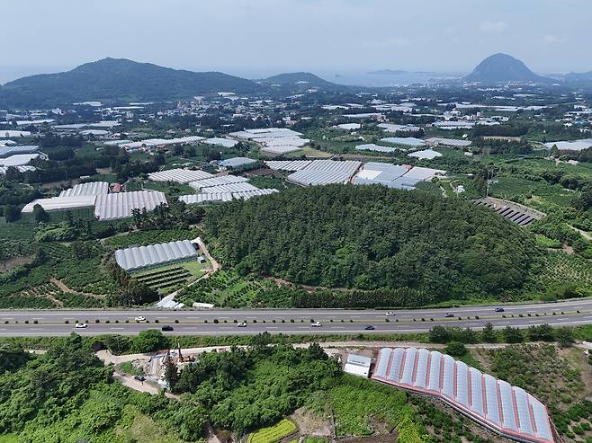 더데오름 전경. 사진=제주도 제공