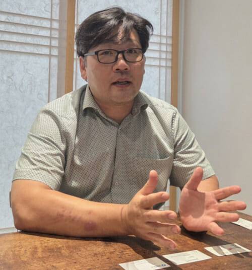 김용준 한국과학기술연구원(KIST) 유럽연구소 리서치 코디네이터.(사진: 자르브뤼켄(독일)=한국과학기자협회 공동취재단)