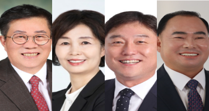 ◇화천군의회 조웅희 의장, 이선희 부의장, 김동완 의원, 김명진 의원, 김은경 의원(왼쪽부터)
