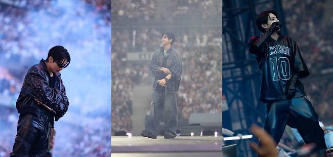 BTS 정국, 발렌시아가 커스텀 룩으로 파리 무대 빛냈다 (제공: 발렌시아가)