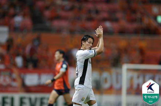 강원FC 고영준. 한국프로축구연맹 제공