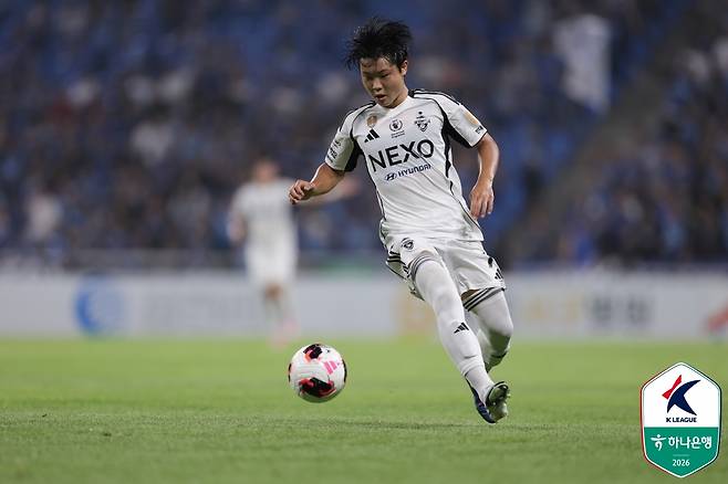 전북 현대 김예건. /사진=한국프로축구연맹 제공