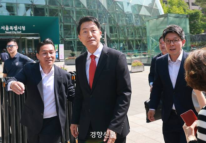 오세훈 서울시장. 정지윤 선임기자
