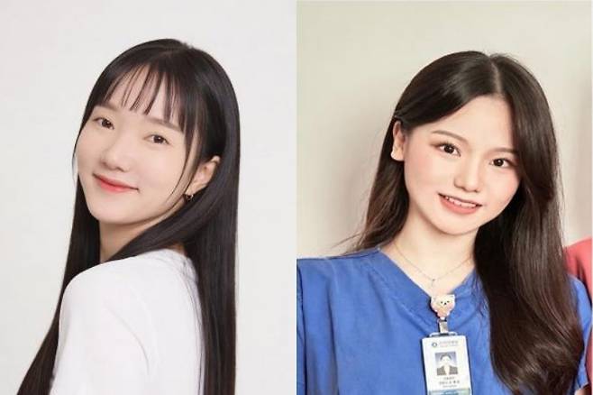 오경민(왼쪽) 강북삼성병원 간호사와 인하대병원 조예본 간호사. 부천소방서 제공