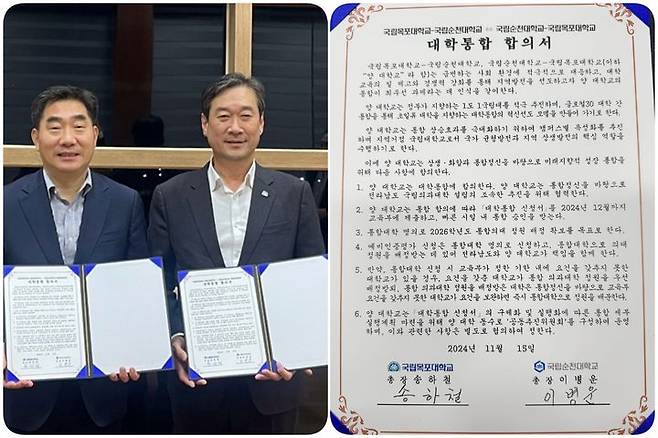 [무안=뉴시스] 목포대-순천대 통합. (사진=뉴시스 DB). photo@newsis.com *재판매 및 DB 금지