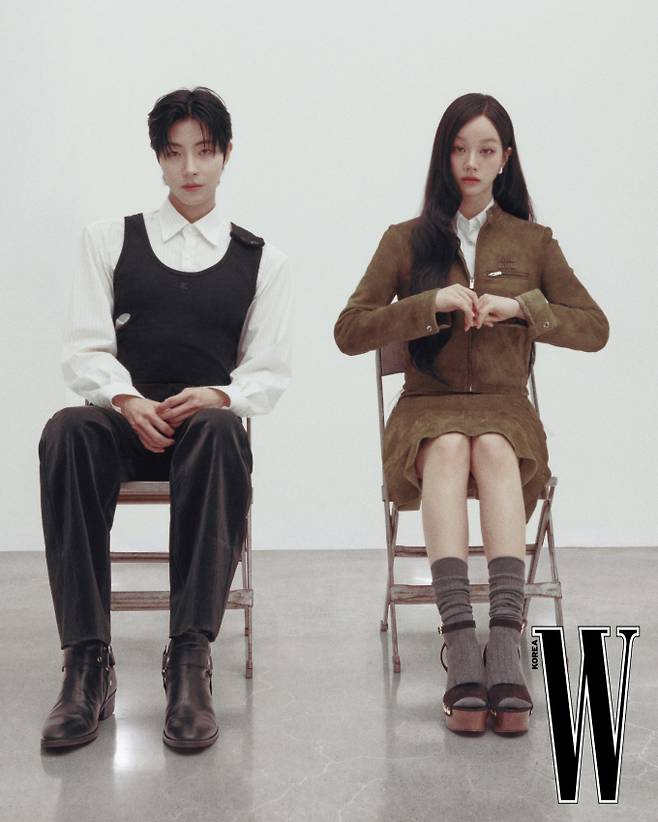 황인엽♥이혜리, 첫사랑 케미 [화보] (제공: 더블유 코리아)