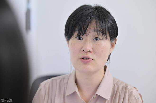 '인생에 한번은 사기를 당한다' 저자 김수량씨가 피싱 사기 피해 경험을 들려주고 있다. 최주연 기자