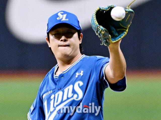 23일 오후 서울 고척스카이돔에서 진행된 '2026 프로야구 KBO리그' 키움히어로즈와 삼성라이온즈의 경기. 삼성 양창섭이 선발등판 하고 있다./고척=송일섭 기자 andlyu@mydaily.co.kr