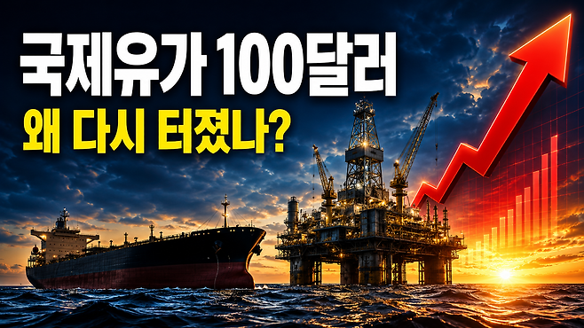 국제유가 100달러 돌파 왜 다시 터졌나 원인 파장 앞으로의 관전포인트 총정리