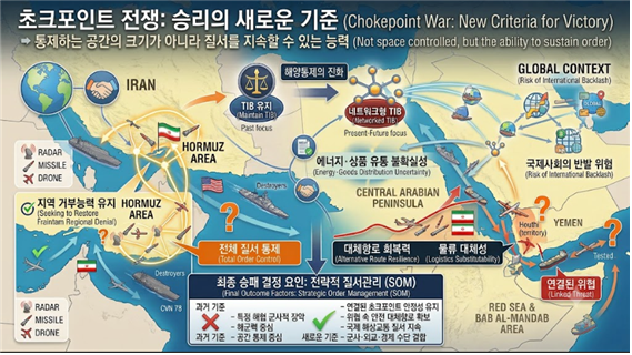 이란 TIB는 어떻게 네트워크형 거부전략으로 확장되는가에 대한 설명도. 김태준 한반도안보문제연구소장 AI 그림