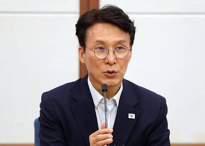 더불어민주당 김민석 당 대표 후보. 연합뉴스