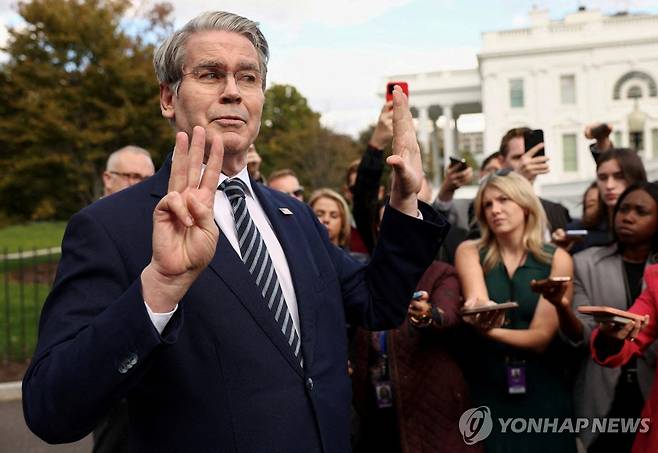 스콧 베선트 미 재무장관 [로이터=연합뉴스. 재판매 및 DB 금지]