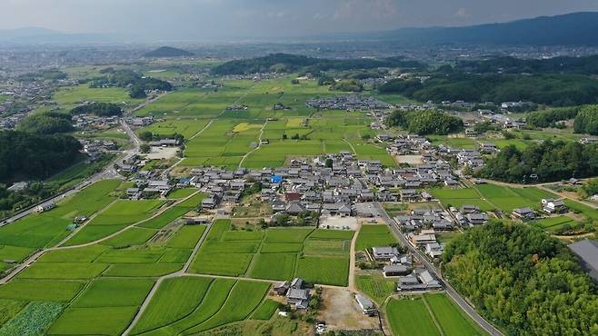 아스카데라(飛鳥寺) 터 유네스코 세계유산센터 누리집에 공개된 사진 ⓒ Asuka-Fujiwara World Heritage Inscription Promotion Council [유네스코 세계유산센터 제공. 재판매 및 DB 금지]