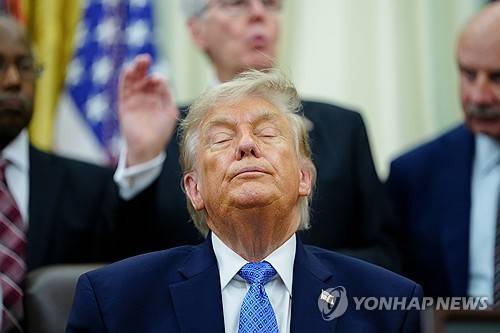 트럼프 대통령 [UPI=연합뉴스. 재판매 및 DB 금지]