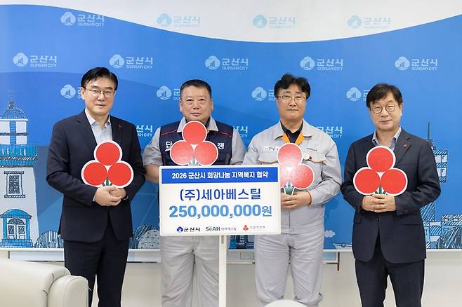 기탁식./군산시