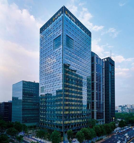 KB금융지주 신사옥 외경. 사진제공=KB금융지주