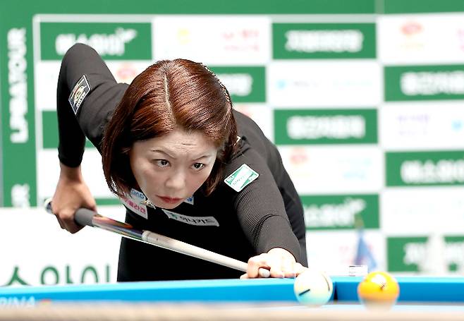 프로당구 여자부 최강 김가영. PBA