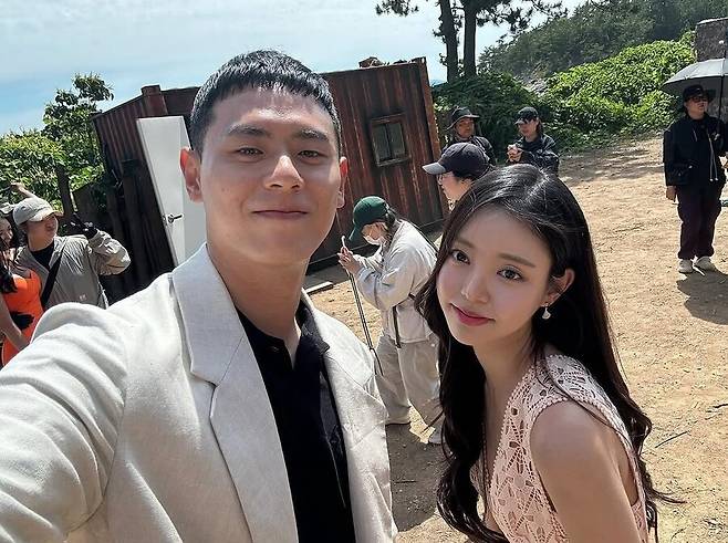 ▲ 이관희(왼쪽)와 유시은. 제공| 이관희 인스타그램