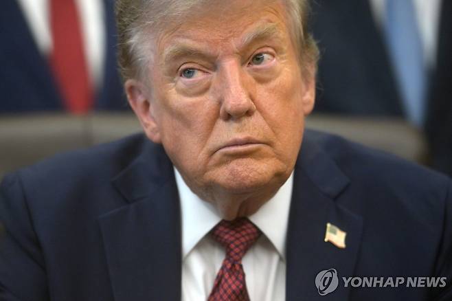 트럼프 대통령 [AP=연합뉴스. 재판매 및 DB 금지]